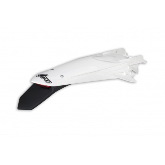 UFO Rear Fender Enduro LED EXC/EXC-F 150-500 2020- White 047