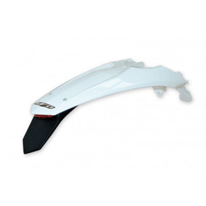 UFO Rear Fender Enduro LED EXC/EXC-F 125-500 2012-16 White 047