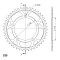 Supersprox Rear sprocket 1790.45