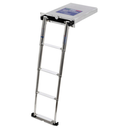 Osculati 3-step foldaway ladder