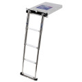 Osculati 4-step foldaway ladder