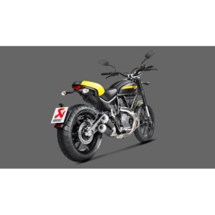 Akrapovic Slip-On Line (Titanium) Ducati Scrambler 800 2015-2020