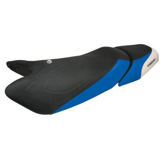 RIVA KAWASAKI STX-F SEAT COVER - BLACK/BLUE/WHITE