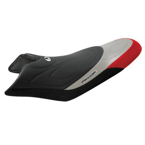 RIVA SEA-DOO RXP SEAT COVER - BLACK/ RED/ SILVER