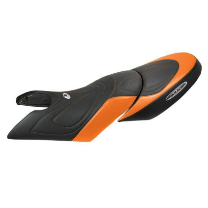 RIVA SEA-DOO RXT-X SEAT COVER - BLACK/ ORANGE/ BLACK