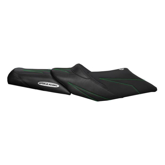 RIVA YAMAHA 2021 GP1800R SEAT COVER - BLACK/ GREEN STITCH