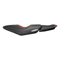 RIVA YAMAHA FX 2019+ SEAT COVER - BLACK/RED/SILVER STITCH