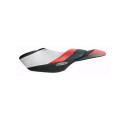 RIVA YAMAHA FZR SEAT COVER - BLACK/ RED/ SILVER