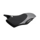 RIVA YAMAHA GPR SEAT COVER - BLACK/ SILVER