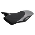 RIVA YAMAHA GPR SEAT COVER - BLACK/ SILVER