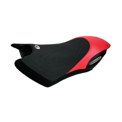 RIVA YAMAHA GPR SEAT COVER - BLACK/ RED