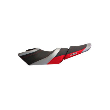 RIVA YAMAHA FX 12-18 SEAT COVER BLACK/SILVER/RED