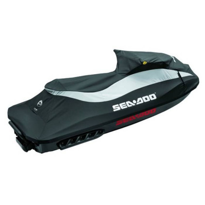 SEA-DOO 2011~19 GTS, GTI, GTI SE, GTI LIMITED WATERCRAFT COVER - BLACK/GREY