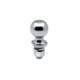 "CHROME HITCHBALL 2""X1"" X 2-1/8"""