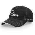 RIVA MOTORSPORTS WOMENS CHINO STYLE HAT - BLACK / WHITE