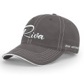 RIVA MOTORSPORTS WOMENS CHINO STYLE HAT - CHARCOAL / WHITE