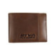 RIVA RACING LEATHER WALLET - BROWN