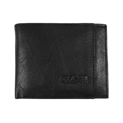 RIVA RACING LEATHER WALLET - BLACK