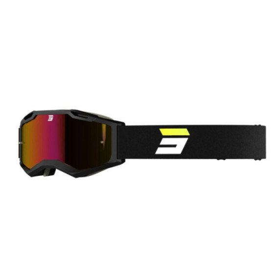 SHOT Goggles Iris 2.0 Tech Black Neon Yellow Matt