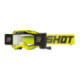 SHOT Goggles Iris 2.0 Solid Neon Yellow Roll-Off Glossy