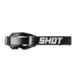 SHOT Goggles Assault 2.0 Solid Black Roll-Off Glossy