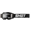 SHOT Goggles Assault 2.0 Solid Black Roll-Off Glossy