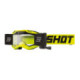 SHOT Goggles Assault 2.0 Solid Neon Yellow Roll-Off Glossy