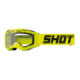 SHOT Goggles Assault 2.0 Solid Neon Yellow Glossy