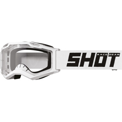 SHOT Goggles Assault 2.0 Solid White Glossy