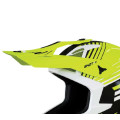 SHOT Visor Lite Fury Navy Neon Yellow Glossy