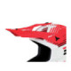 SHOT Visor Lite Fury White Red Glossy