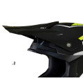 SHOT Visor Furious Camo Neon Yellow Glossy