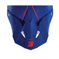 SHOT Visor Furious Raw 3.0 Navy Red Matt