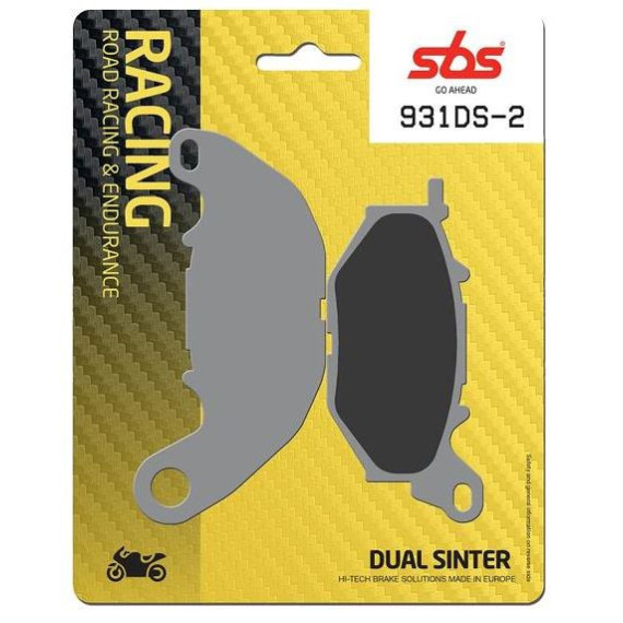 Sbs Brakepads Dual Sinter 2