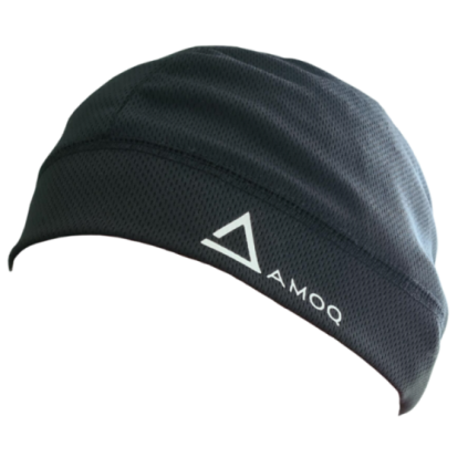 AMOQ Helmet Sweat Beanie Black