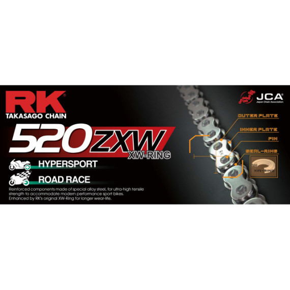 RK 520ZXW XW-ringchain +CLF (Rivet.link)