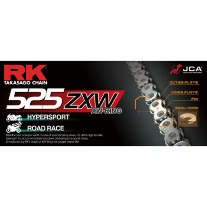 RK 525ZXW XW-ringchain +CLF (Rivet.link)