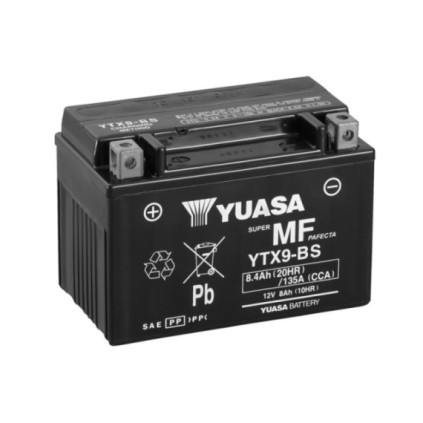 Yuasa Battery YTX9(WC) filled with acid (6)