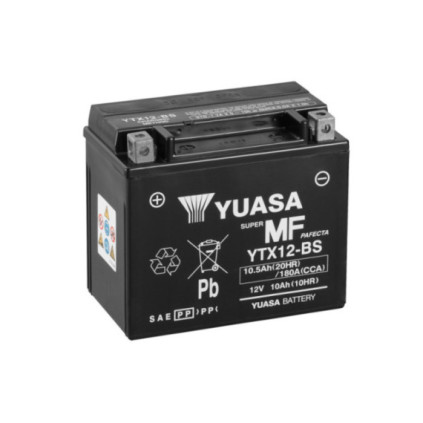 Yuasa Battery YTX12(WC) filled with acid (4)