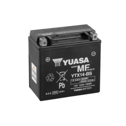 Yuasa Battery YTX14(WC) filled with acid (4)