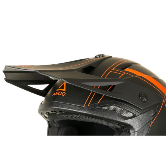 AMOQ Vertigo MIPS Peak Black/Orange