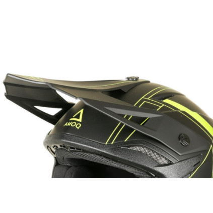 AMOQ Vertigo MIPS Peak Black/HiVis