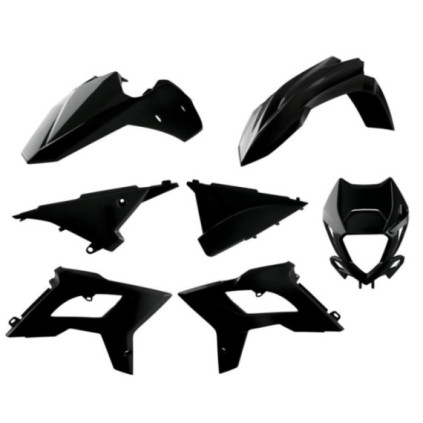 Polisport Plastic Kit Restyling BETA RR 2T/4T (13-17) BLACK (1)