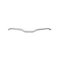 "RSI Narrow Handlebar Slim Jim Alu 22mm 13degree Thin Grip Area 1"" Rise Silver"