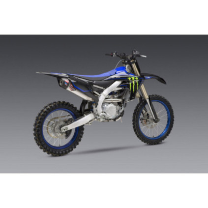 Yoshimura YZ450F 20-22 RS-12 Stainless Full Exhaust, w/ Aluminum Muffler