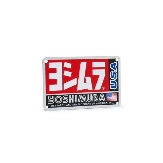 Yoshimura RS-3 TITANIUM NAMEPLATE