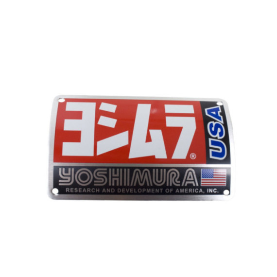 Yoshimura MUFFLER NAME BADGE YZFR1, DUCATI