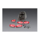 Yoshimura RS-9 / RS-9T REPLACEMENT END CAP KIT LEFT SIDE