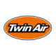 Twin Air Filter (Clamp-on) w/Rubber 73mm - width 120mm - length 125mm