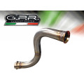 GPR Ktm Rc 125 2017/20 e4 Decat pipe manifold Decatalizzatore